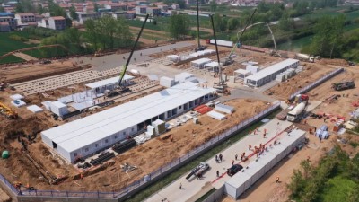 工期15天，2000间隔离房，我市方舱建设按下“快进键”