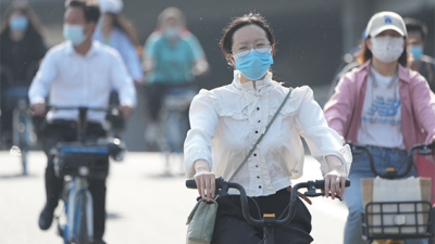 今天立夏！大量北京市民今早骑行上班