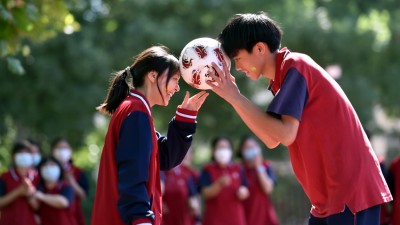 莘莘学子怡悦迎高考 释放压力自信奔未来