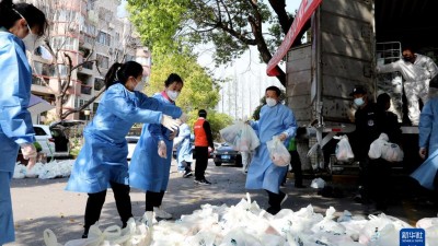 上海：社区志愿者在行动
