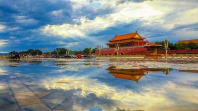 美丽天安门