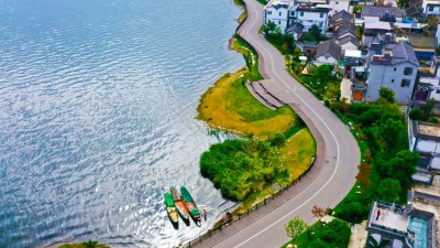 云南大理打造洱海生态廊道新型智慧景区