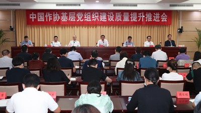 中国作协召开基层党组织建设质量提升推进会