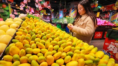 “菜篮子”供应足 节后消费旺