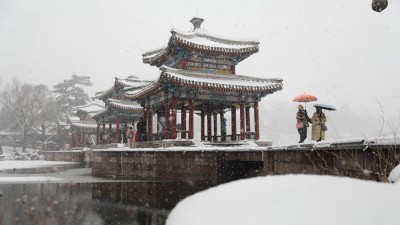 雪景如画