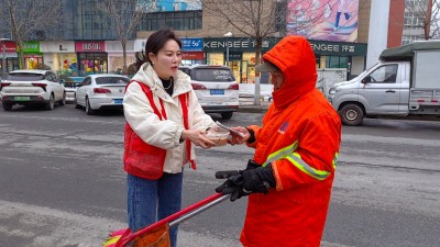 郑州嵩山路街道锦和社区浓情腊八 情满锦和