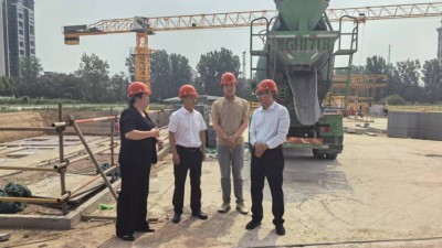 开封市住建局领导到通许县督导检查住建领域安全生产工作