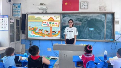即墨区田横岛省级旅游度假区仲村小学开展防溺水安全教育