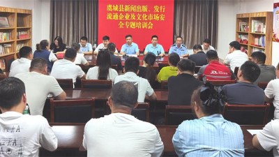 虞城县召开暑期文化市场安全生产暨“护苗”专项行动部署会