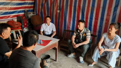 河南桐柏固县镇：退伍不褪色，橄榄绿化身志愿红