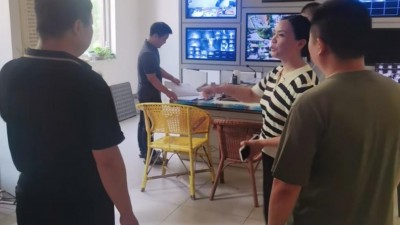 通许县住建局织密住宅小区民生安全网