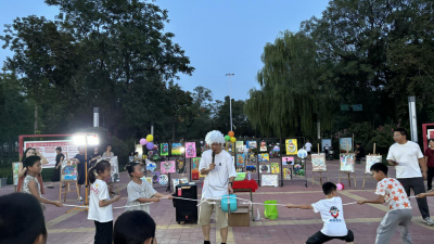 河南宝丰县开展“夏日奇趣夜”科普活动