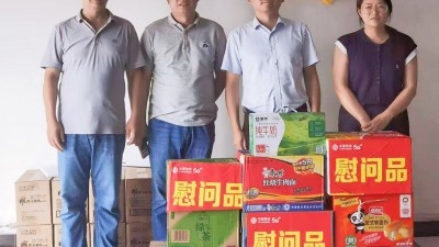 安徽移动灵璧县分公司开展一线员工高温慰问活动