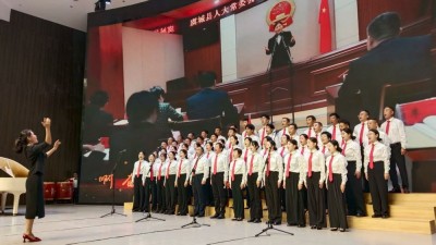虞城县举办“铭记历史 砥砺奋进”纪念抗战胜利80周年合唱大赛