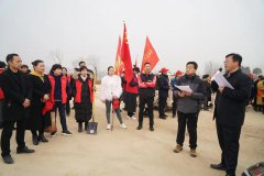 600多名志愿者披挂上阵 只为美丽虞城再添一份新绿