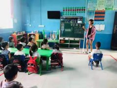 虞城县杜集镇启航双语幼儿园认真扎实做好开学第一课