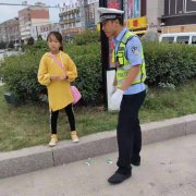 儿童不慎迷失  交警紧急相助